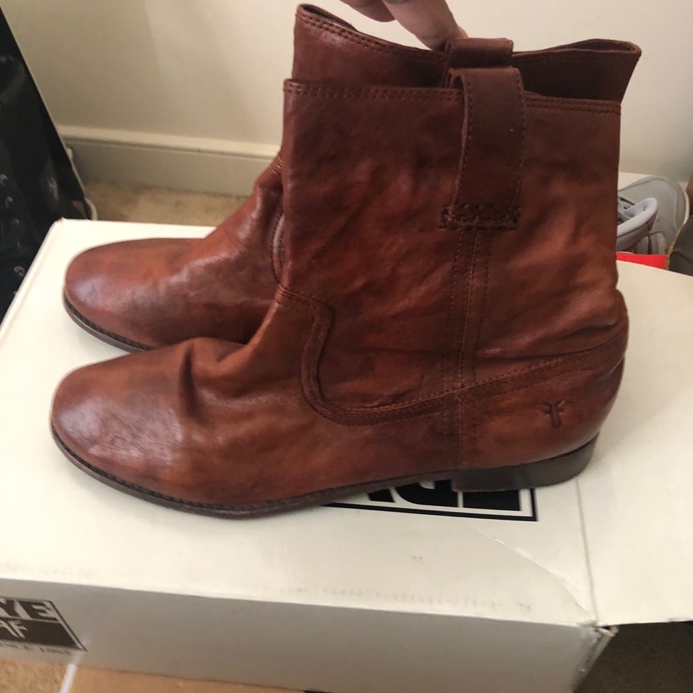 Women Frye Anna Shortie Boots